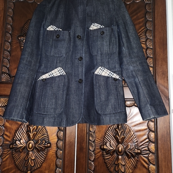 Authentic Burberry Denim Jacket - Picture 3 of 15